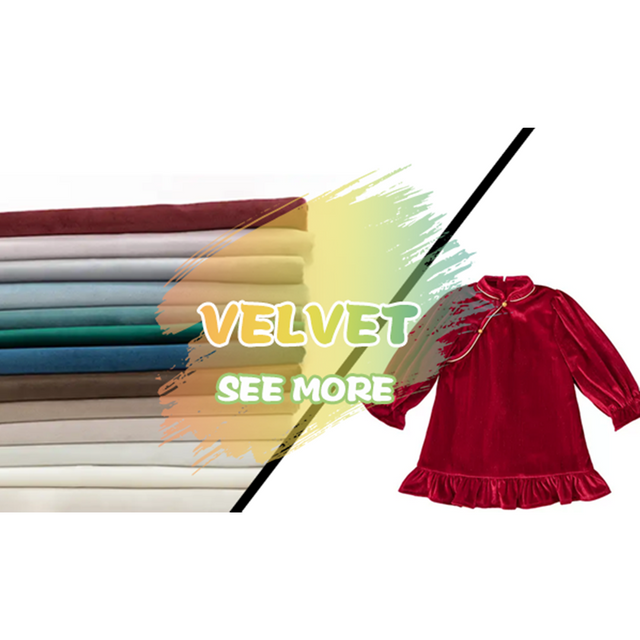 Solid Velvet Fabric