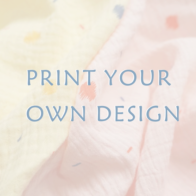 Custom Print Your Own Fabric